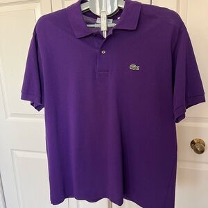 Lacoste Purple Polo